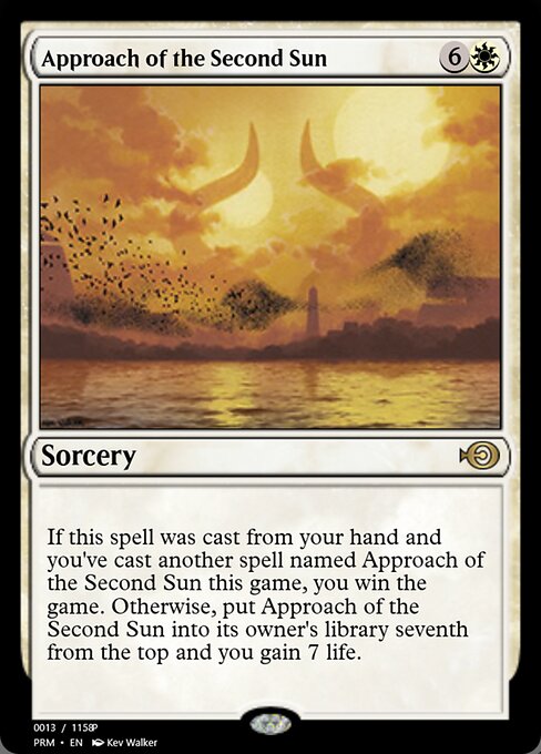 Approach of the Second Sun from Magic Online Promos