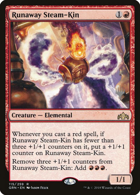 Runaway Steam-Kin from Guilds of Ravnica Promos