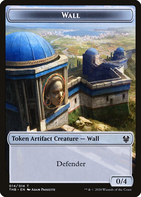Wall highlighted card art