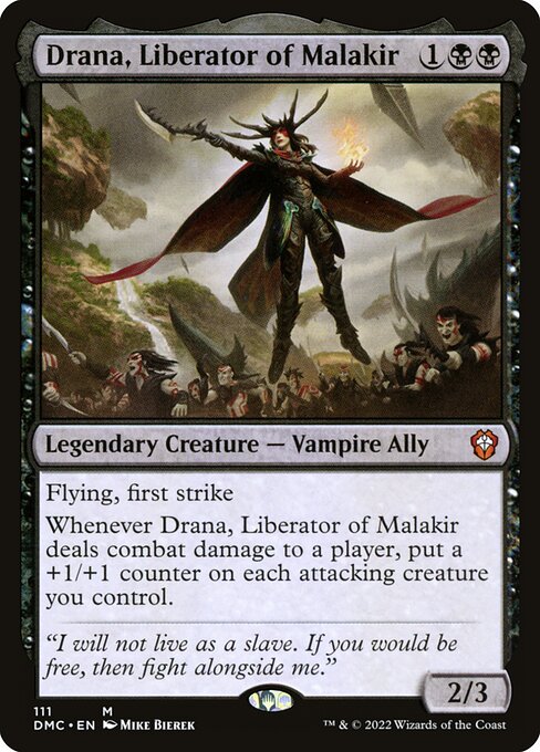 Drana, Liberator of Malakir from Dominaria United Commander
