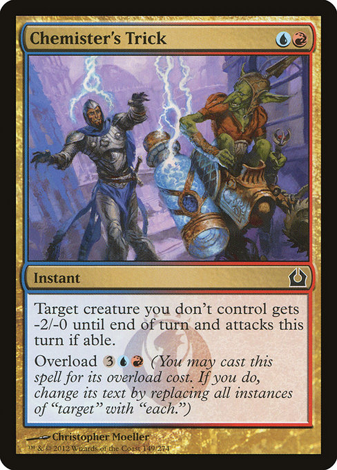 Chemister's Trick highlighted card art