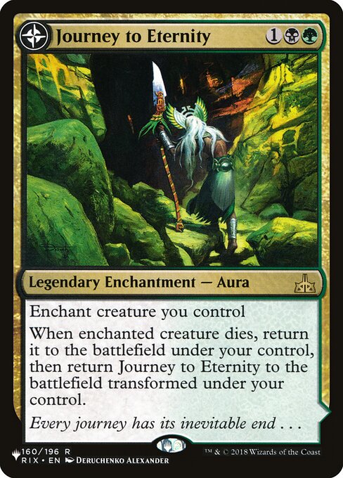 Journey to Eternity // Atzal, Cave of Eternity from The List