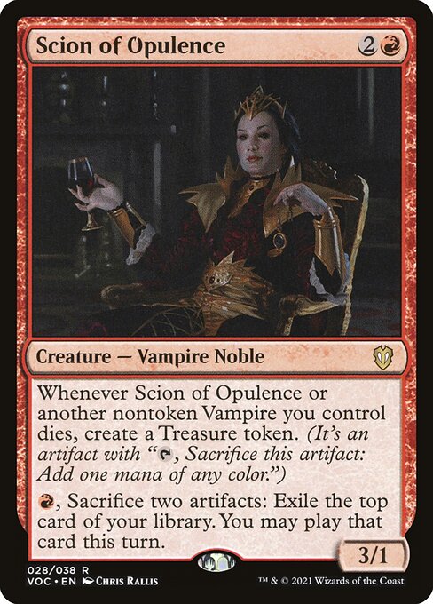 Scion of Opulence from Crimson Vow Commander