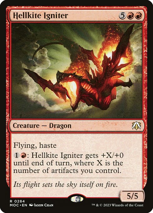 Hellkite Igniter highlighted card art