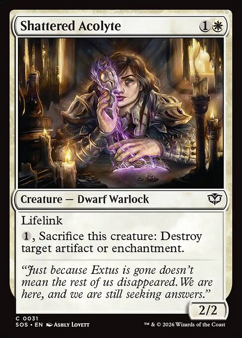 Shattered Acolyte from Secrets of Strixhaven