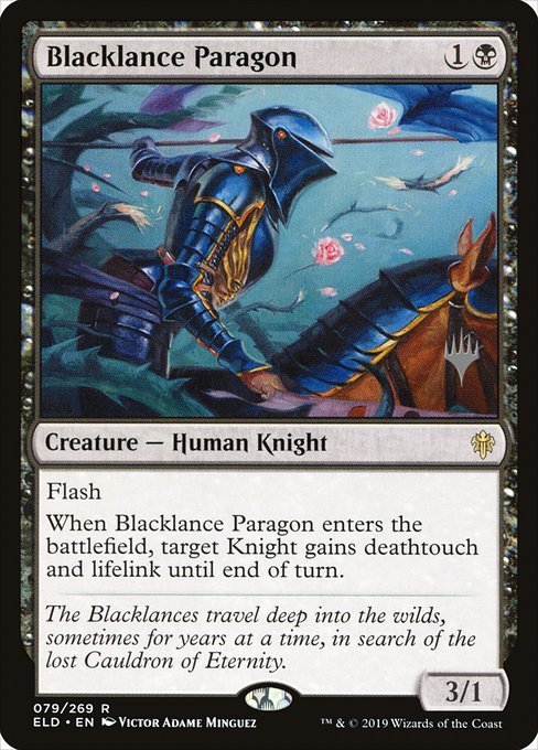 Blacklance Paragon from Throne of Eldraine Promos