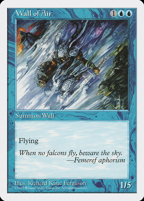Wall of Air from Fifth Edition
