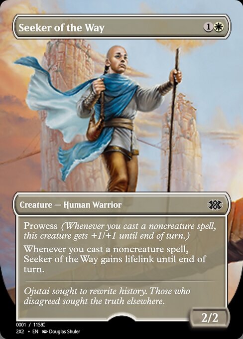 Seeker of the Way highlighted card art