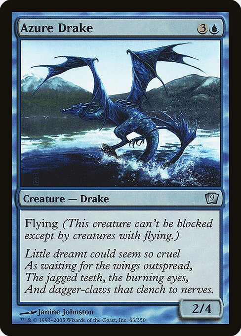 Azure Drake from Ninth Edition