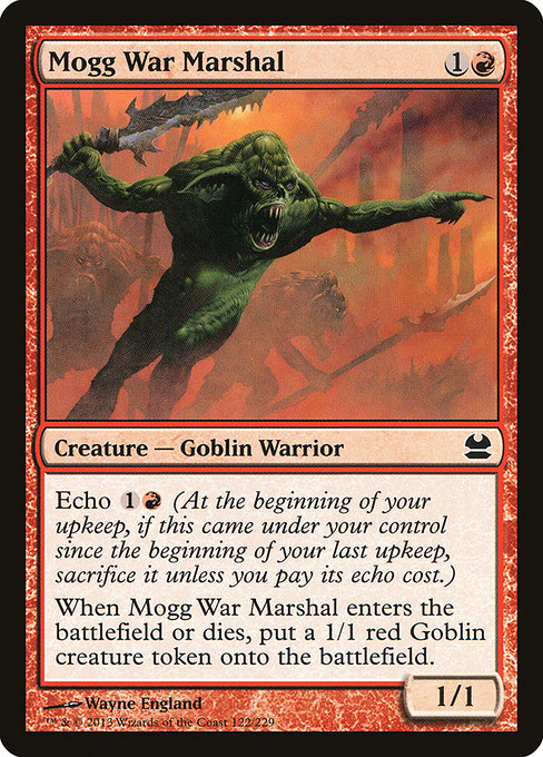 Mogg War Marshal from Modern Masters