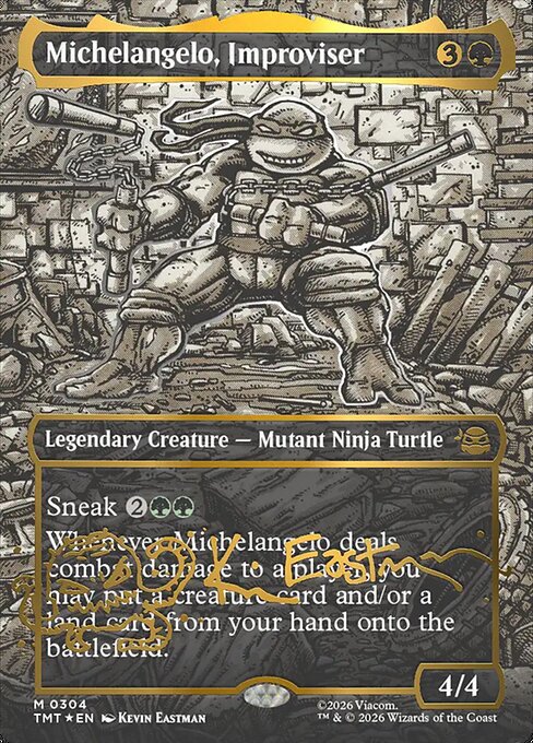 Michelangelo, Improviser from Teenage Mutant Ninja Turtles