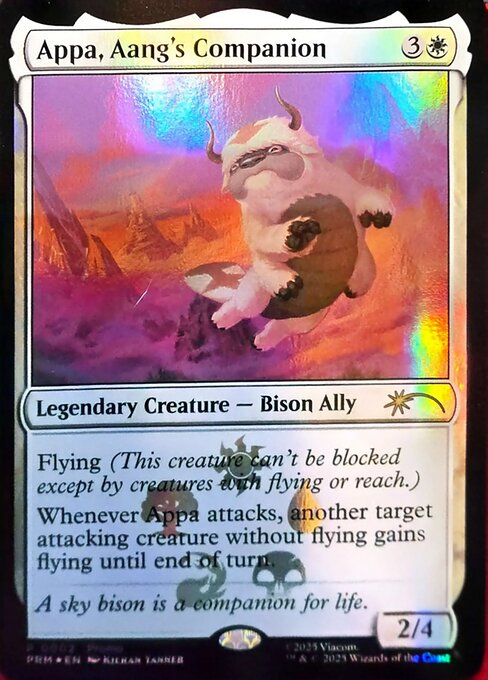 Appa, Aang's Companion from Media and Collaboration Promos