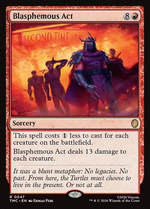 Blasphemous Act from Teenage Mutant Ninja Turtles Eternal