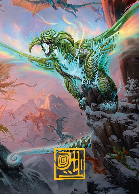 Ureni of the Unwritten // Ureni of the Unwritten from Tarkir: Dragonstorm Art Series