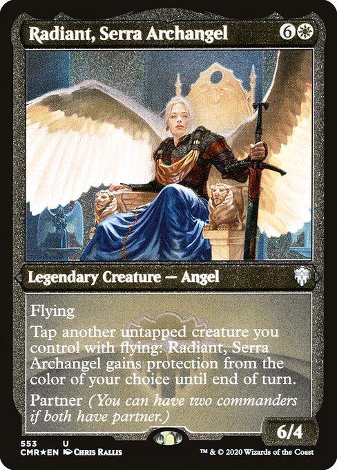 Radiant, Serra Archangel from Commander Legends