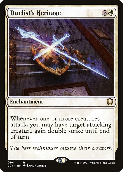 Duelist's Heritage from Commander 2021