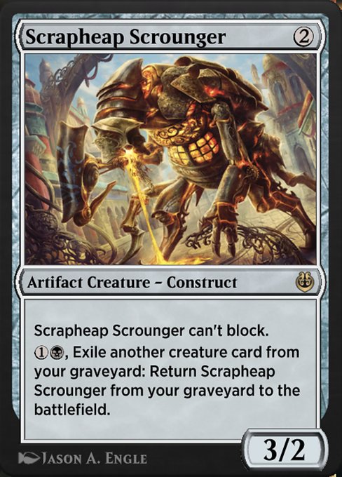 Scrapheap Scrounger highlighted card art