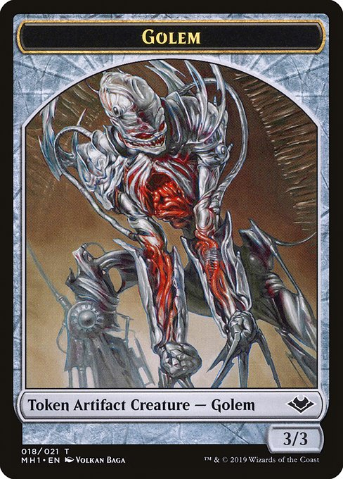 Golem from Modern Horizons Tokens