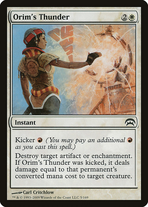 Orim's Thunder from Planechase