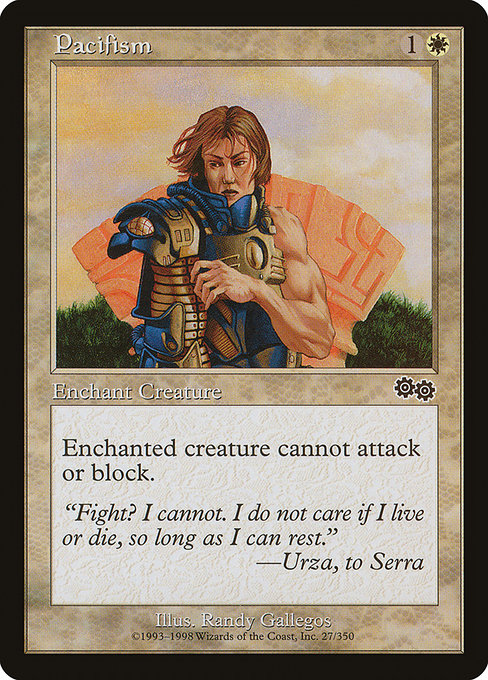 Pacifism from Urza's Saga