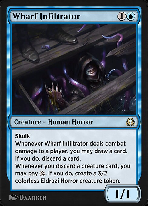 Wharf Infiltrator highlighted card art