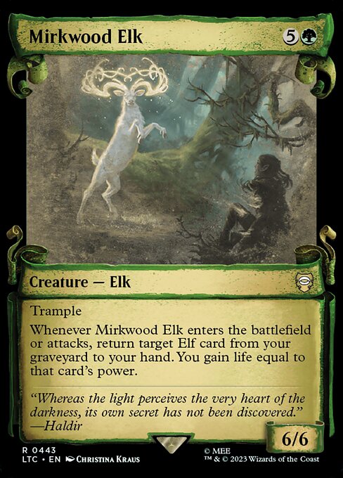 Mirkwood Elk highlighted card art