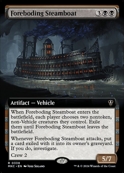 Foreboding Steamboat from Murders at Karlov Manor Commander