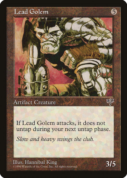 Lead Golem from Mirage