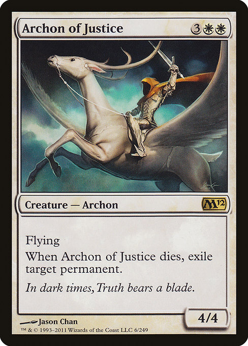 Archon of Justice from Magic 2012