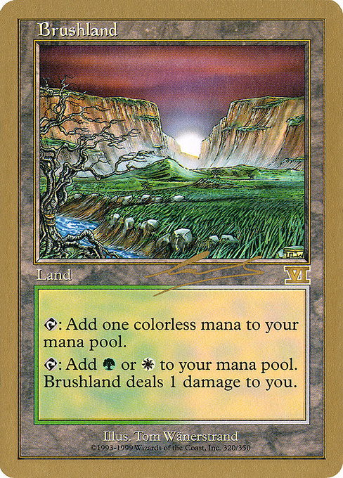 Brushland from World Championship Decks 2000