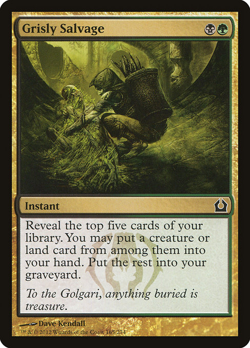 Grisly Salvage from Return to Ravnica