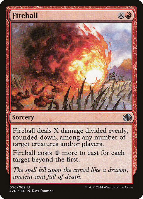 Fireball from Duel Decks Anthology: Jace vs. Chandra