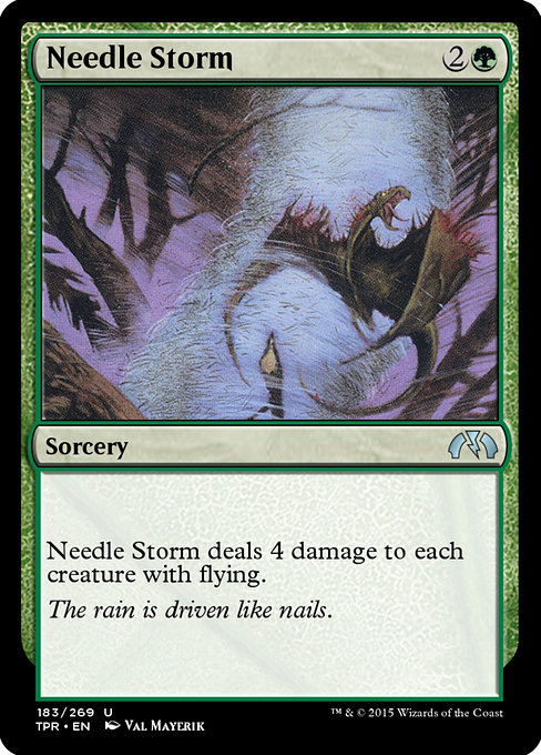 Needle Storm highlighted card art