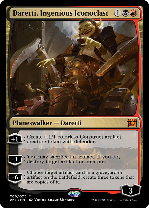Daretti, Ingenious Iconoclast from Treasure Chest