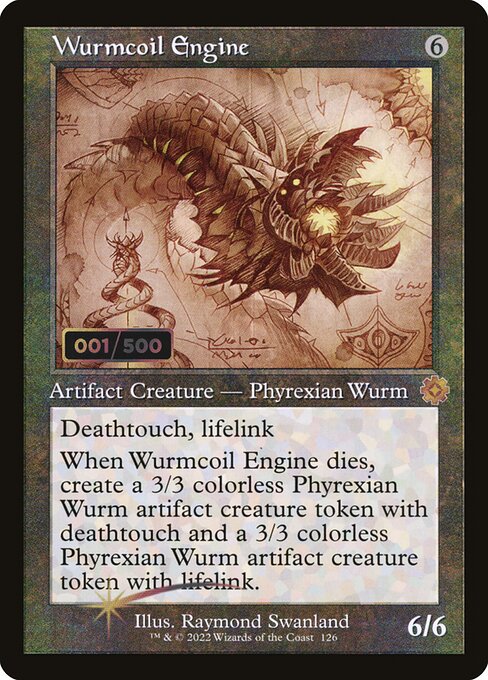 Wurmcoil Engine from The Brothers' War Retro Artifacts