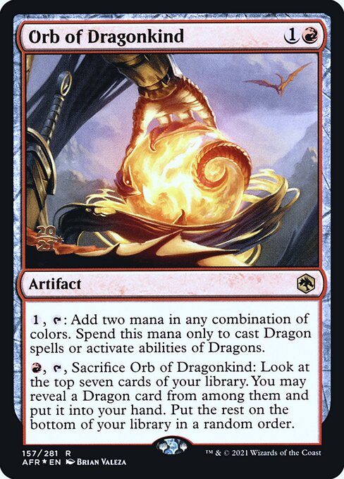 Orb of Dragonkind from Adventures in the Forgotten Realms Promos