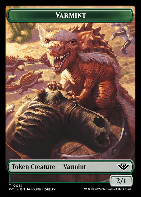 Varmint highlighted card art