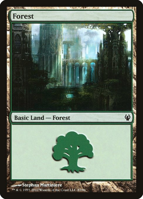 Forest from Duel Decks: Izzet vs. Golgari