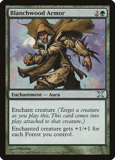 Blanchwood Armor from Tenth Edition