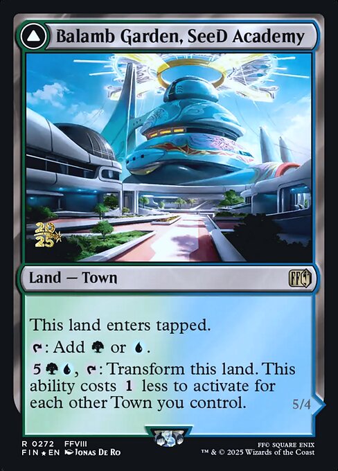 Balamb Garden, SeeD Academy // Balamb Garden, Airborne from Final Fantasy Promos