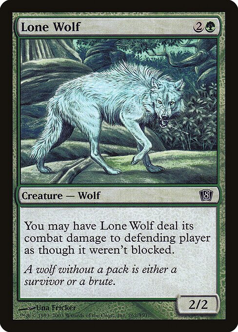 Lone Wolf from Eighth Edition
