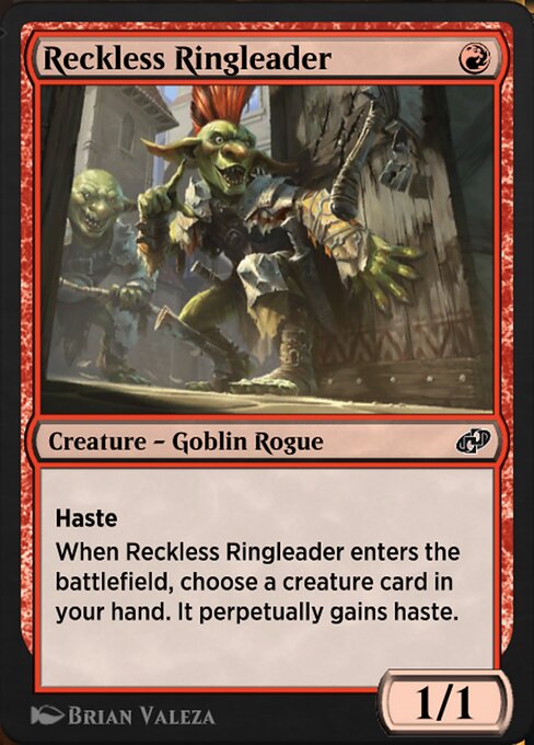 Reckless Ringleader highlighted card art