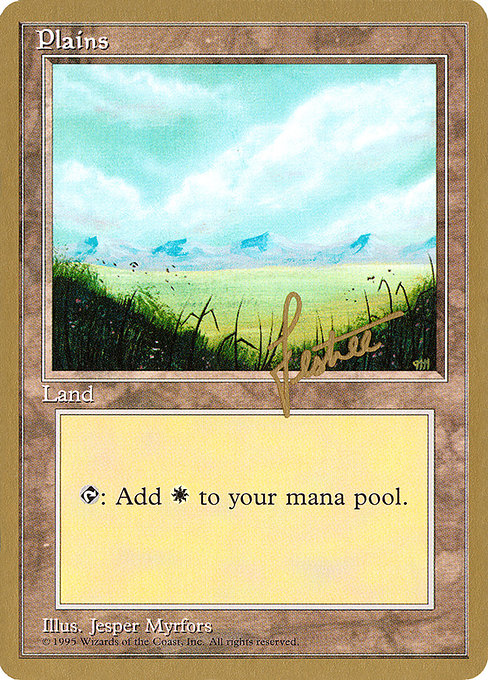 Plains from Pro Tour Collector Set