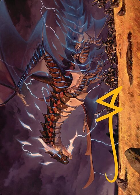 Neriv, Heart of the Storm // Neriv, Heart of the Storm from Tarkir: Dragonstorm Art Series