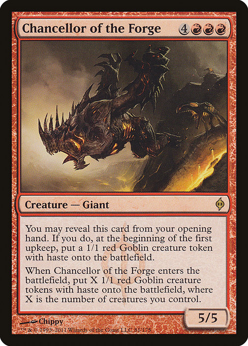 Chancellor of the Forge highlighted card art