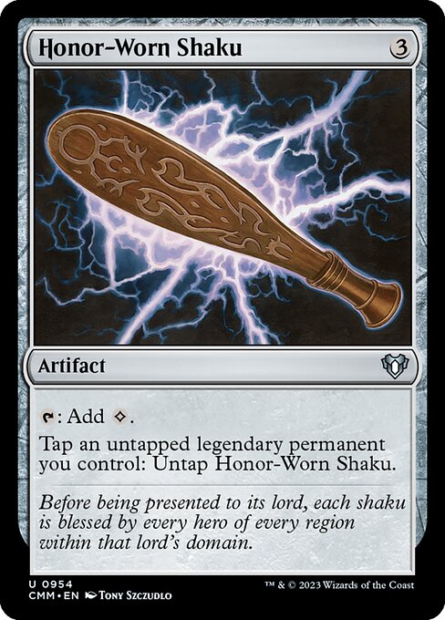 Honor-Worn Shaku highlighted card art