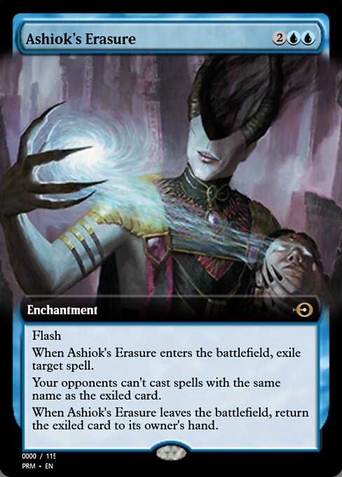 Ashiok's Erasure highlighted card art