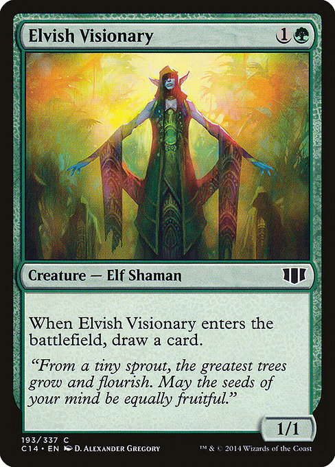Elvish Visionary from Commander 2014