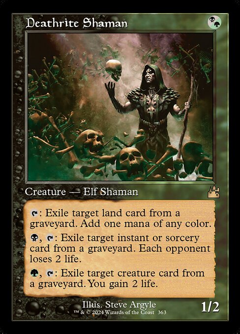 Deathrite Shaman from Ravnica Remastered