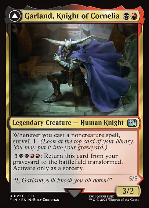 Garland, Knight of Cornelia // Chaos, the Endless from Final Fantasy